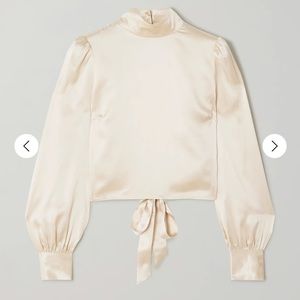 Reformation Cielo Top - cream white